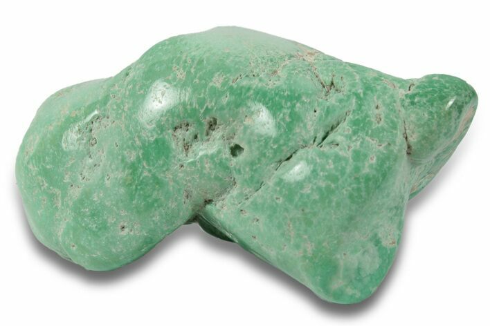 Polished Pastel Green Variscite Stone - Amatrice Hill, Utah #248379